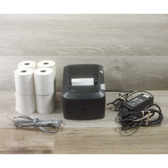 POSX POS Receipt Printer w/ 4 Paper Rolls & Internet Cable USB Connection Office - Picture 12 of 12